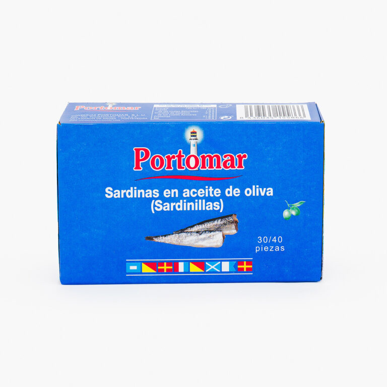 Sardinas en aceite de oliva 30/40 Portomar