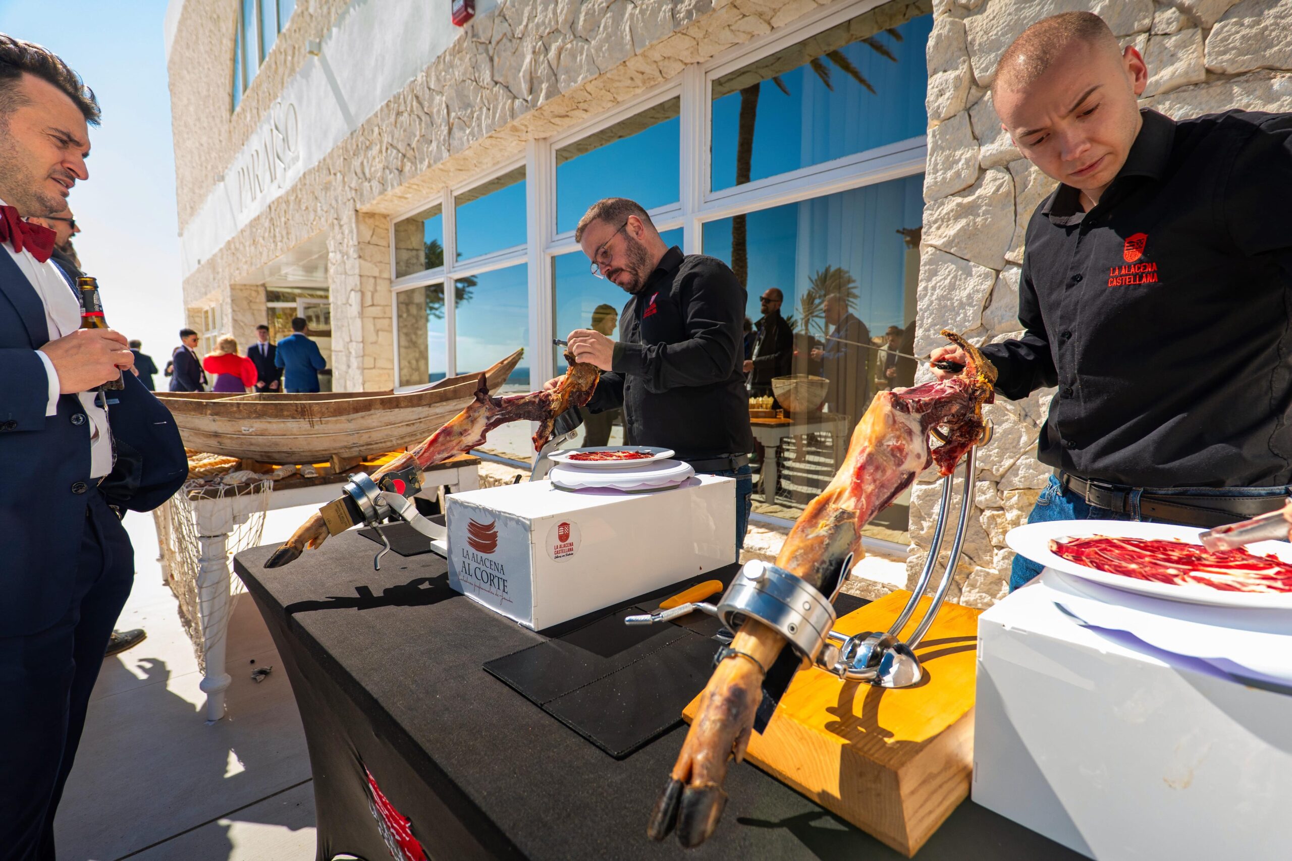 Servicio de cortadores de jamón
